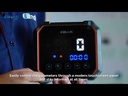 TABLERO CONTROL P/CAVA 3HP/1PH TRIPLE SENSOR DE TEMP + 05 SALIDAS (COMP/VENT/DESHIELO/ILUMINACION/ALARMA) C/AGENDA INTELIGENTE + 3 ENTRADAS C/DISPLAY DIGITAL Wifi & BLUETOOTH  LS-200 ELITECH