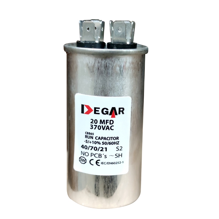 CAPACITOR MARCHA 20 MFD 370VA DEGAR