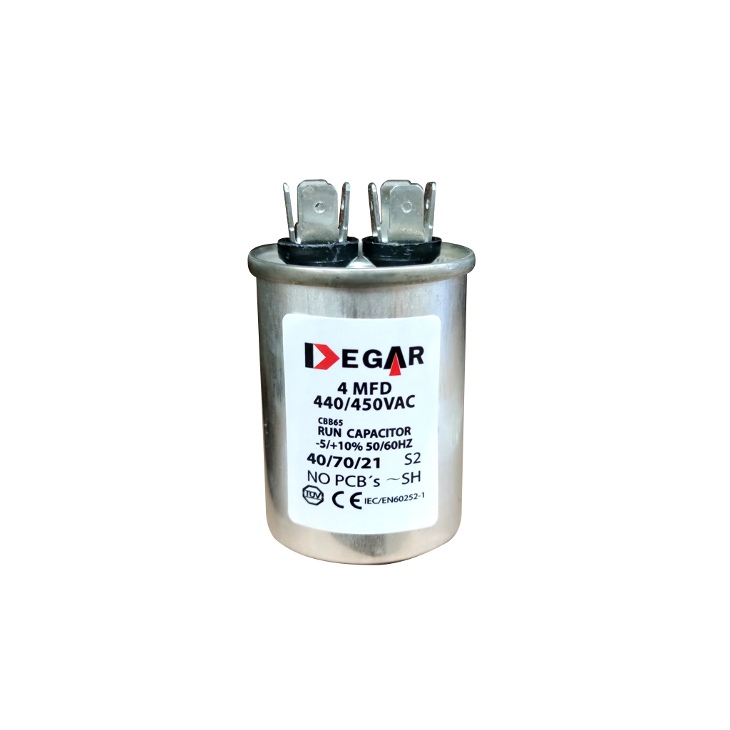 CAPACITOR MARCHA 4 MFD 440-450VA DEGAR