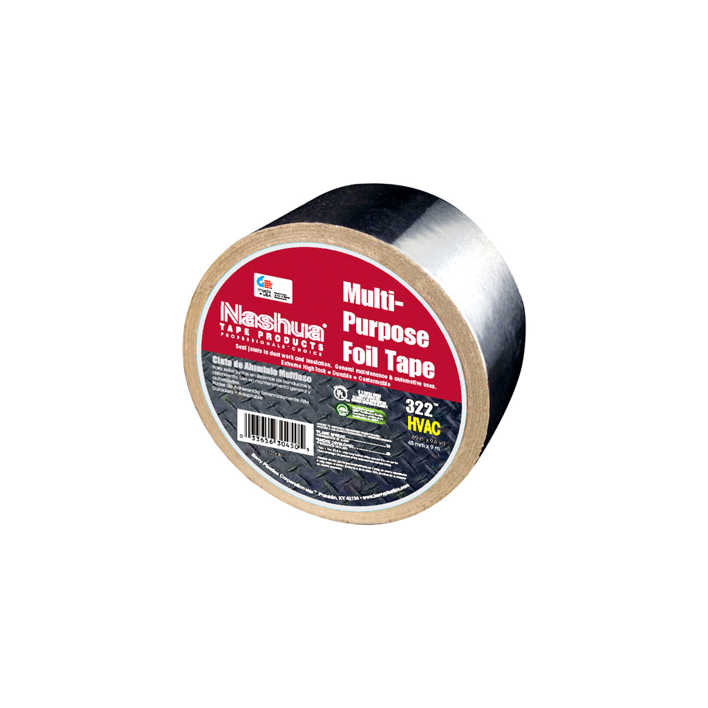 CINTA DE ALUMINIO 3" 72mm*46Mts (50yd)322 NASHUA