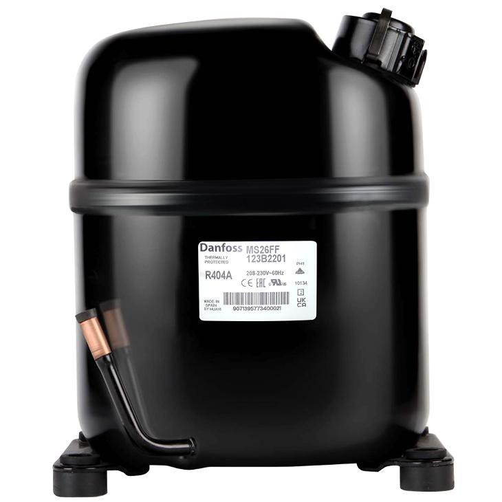 COMPRESOR PISTON 1HP R404A 220V-60HZ  MS26TG  MEDIA-ALTA  DANFOSS
