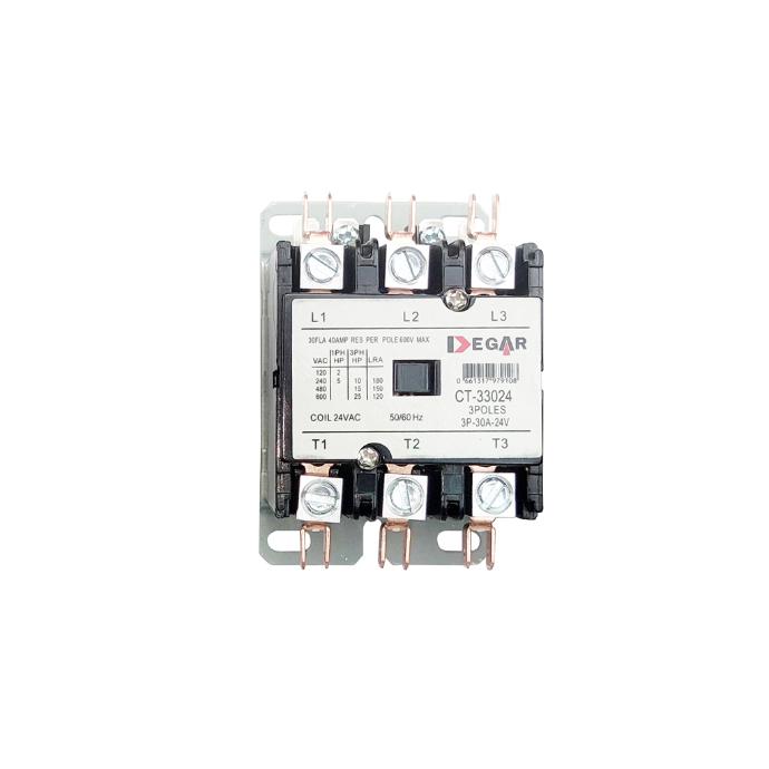 CONTACTOR 3x20x208V CT-320208V DEGAR