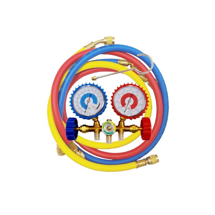 JUEGOS MANOMETRO R410A 4000PSI C/MANGUERAS CT-536G - DP