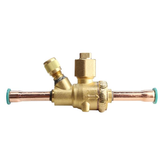 VALVULA DE BOLA  3/8" ODF C/GUSANILLO DEGAR
