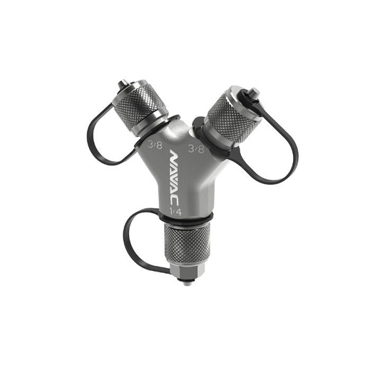 [80-1047] ADAPTADOR MANGUERA VACIO 3/8*3/8*1/4 VRF1029 VALUE