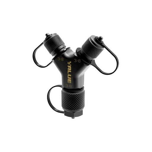 [80-1048] ADAPTADOR MANGUERA VACIO 3/8*3/8*3/8 VRF1028 VALUE