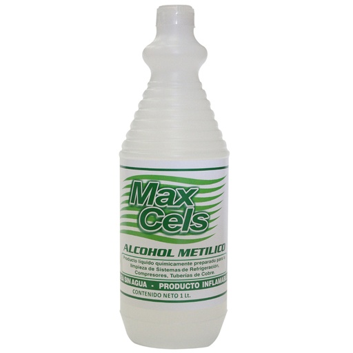 [09-5020] ALCOHOL METILICO MAX CELS 1 LIT (DESHIDRATANTE)