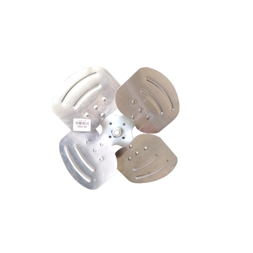 [42-1010] ASPA METALICA 12" BUJE 1/2 CCW A/A (1075 -1750 RPM)