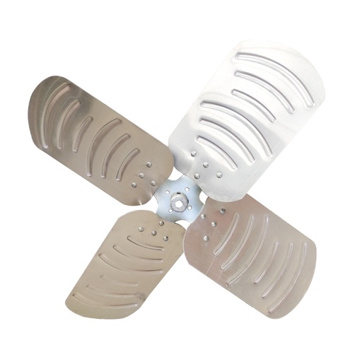 [42-1036] ASPA METALICA 18" BUJE 1/2 CW A/A (1075 -1750 RPM)