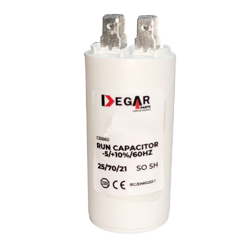 [30-9016] CAPACITOR  BOMBA DE AGUA 16MFD 250VA DEGAR