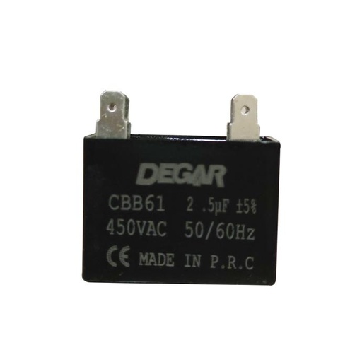 [30-4002] CAPACITOR MARCHA 2.5 MFD 440-450VA DEGAR
