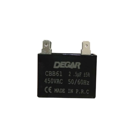 [30-4002] CAPACITOR MARCHA 2.5 MFD 440-450VA DEGAR