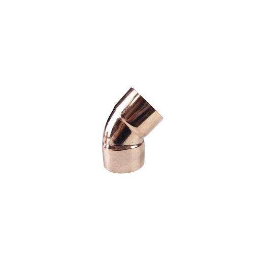 [38-1138] CODO DE COBRE 1 3/8" 45º DEGAR