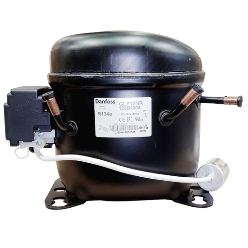 [37-9113] COMPRESOR NEVERA 1/3HP  R134A 110V-60HZ GLY12NRA  MEDIA/BAJA  DANFOSS