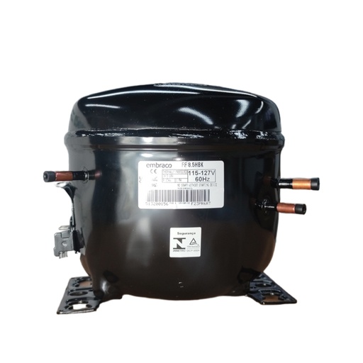 [37-9614] COMPRESOR NEVERA 1/4HP R134a 110V/60Hz L/M/HBP FF8,5HBK EMBRACO