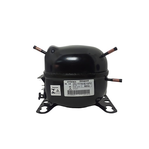 [37-9616] COMPRESOR NEVERA 1/6HP R134a 110V/60Hz LBP EMI 60HER EMBRACO
