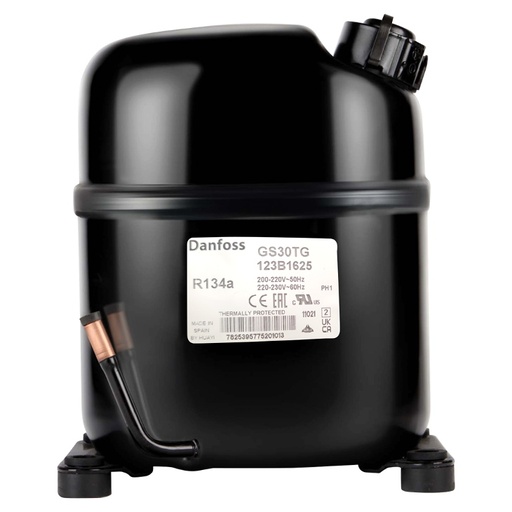 [37-9310] COMPRESOR PISTON 1HP R134 220V-60HZ GS30TG ALTA/ MEDIA  DANFOSS