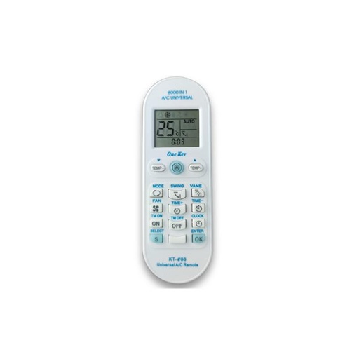 [28-5046] CONTROL REMOTO GENERICO KT-E08 6000 IN1 DEGAR