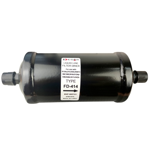 [17-1414] FILTRO SECADOR NUCLEO SOLIDO 1/2" SAE FD414 DEGAR