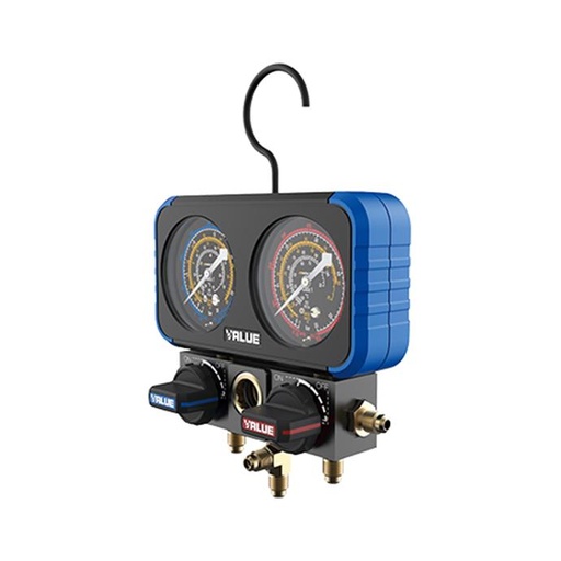[80-1044] JUEGO MANOMETRO C/MANGUERAS VRM2-B-0401 VALUE