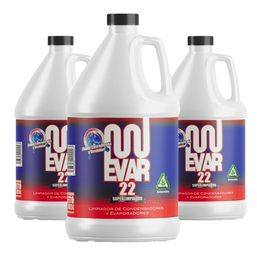 [09-5208] LIMPIADOR EVAR 22 GALON (4 PZAS)