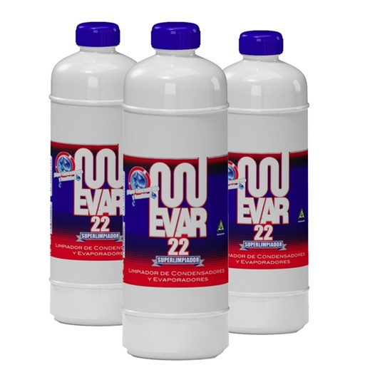 [09-5108] LIMPIADOR EVAR 22 LITRO (12 PZAS)