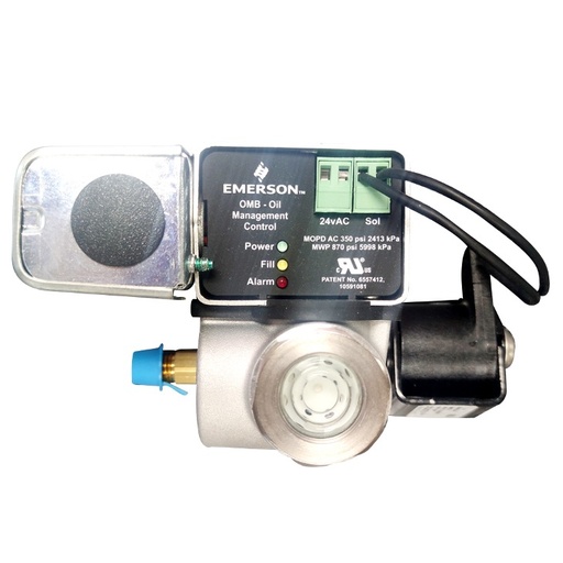 [35-6030] NIVELADOR DE ACEITE ELECTRONICO 24V OMG JB24 EMERSON