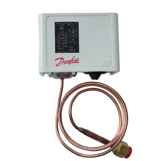 [90-0013] PRESOSTATO BAJA R/AUTOMATICO C/CAPILAR  KP1 DANFOSS