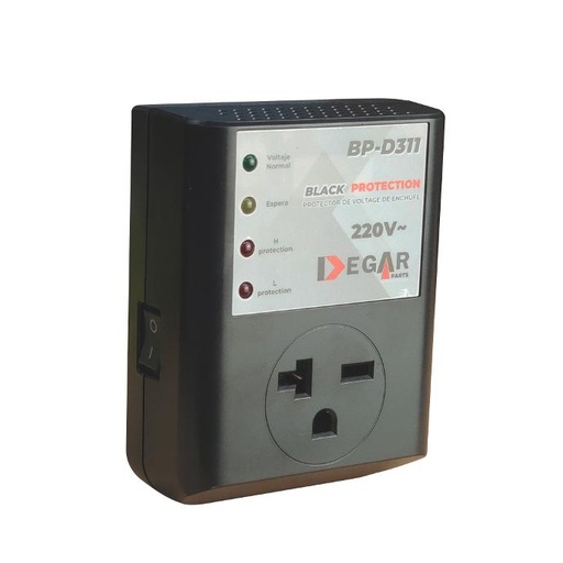 [83-2014] PROTECTOR AIRE ACONDICIONADO & REFRIGERACION C/ENCHUFE BP-D311-220V DEGAR