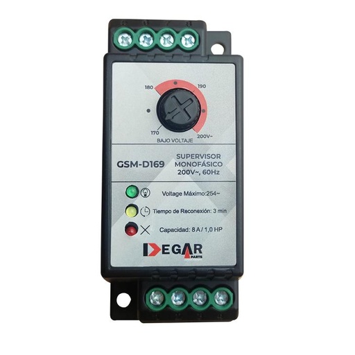 [83-2050] SUPERVISOR MONOFASICO GSM-D169-220V DEGAR