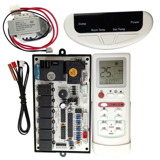 [28-5020] TARJETA UNIVERSAL P/CONSOLA DISP-DIGITAL EXTERNO QD-U11A - DP