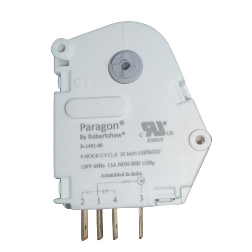 [35-1225] TIMER PLASTICO 10Hr 25Mn K-1401 PARAGON - ROBERTSHAW