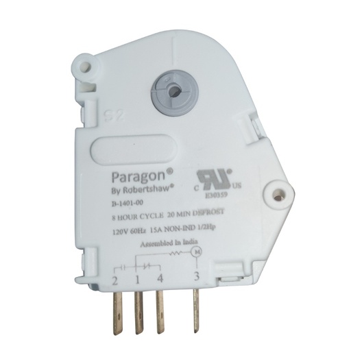 [35-1003] TIMER PLASTICO 6Hr 21Mn A-1401 PARAGON - ROBERTSHAW