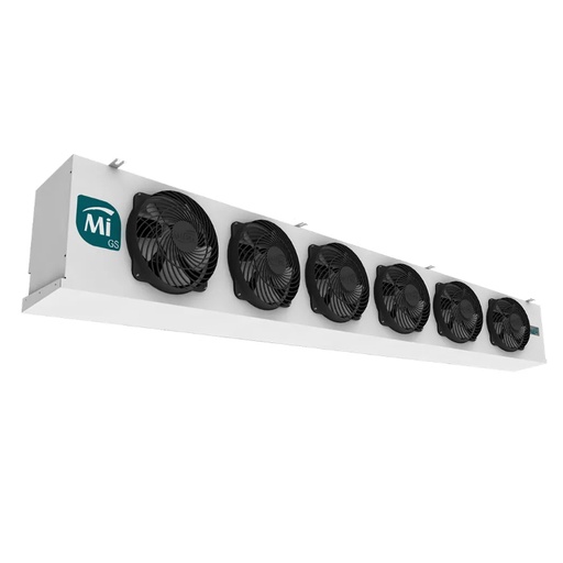 [60-40125C] UNIDAD DIFUSORA P/BAJO 10HP 10270Kcal/hr (Tevap.-20ºC) C/RESIST 8 MOTORES 220V/1F GS2E-125 MIPAL
