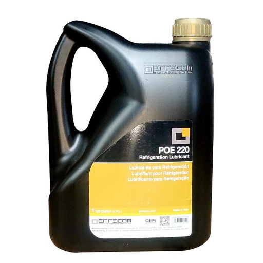 [09-0220] ACEITE SINTETICO POE 220 GALON (3.78L) ERRECOM