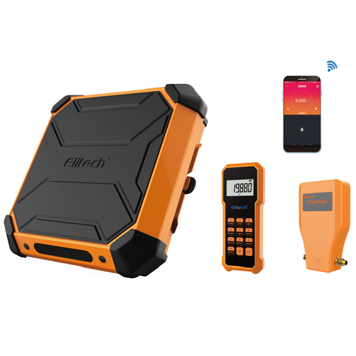 [36-3503] BALANZA ELECTRONICA 100KG C/VALV. CARGA & CONTROL INALÁMBRICO SRC-510 ELITECH
