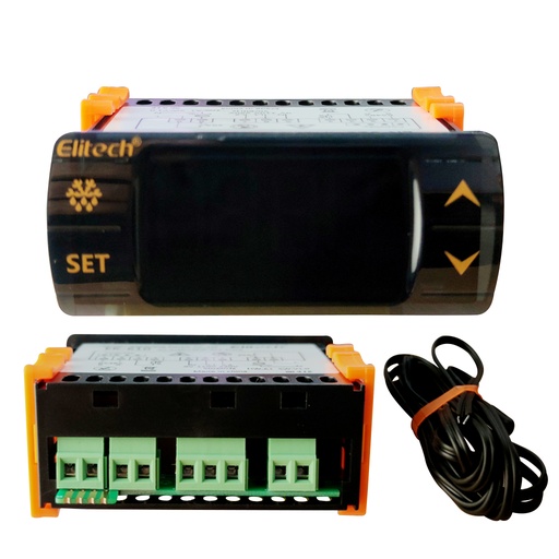 [35-6025] CONTROLADOR DIGITAL TEMPERATURA 1 SONDA P/CONSERVACION 110V/220V EK-610 ELITECH
