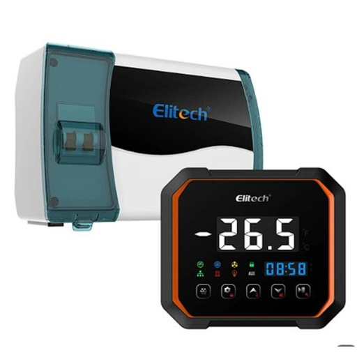 [28-7001] TABLERO CONTROL P/CAVA 3HP/1PH 110-220V TRIPLE SENSOR DE TEMP/05 SALIDAS C/BLUETOOTH/WIFI  LS-200 ELITECH