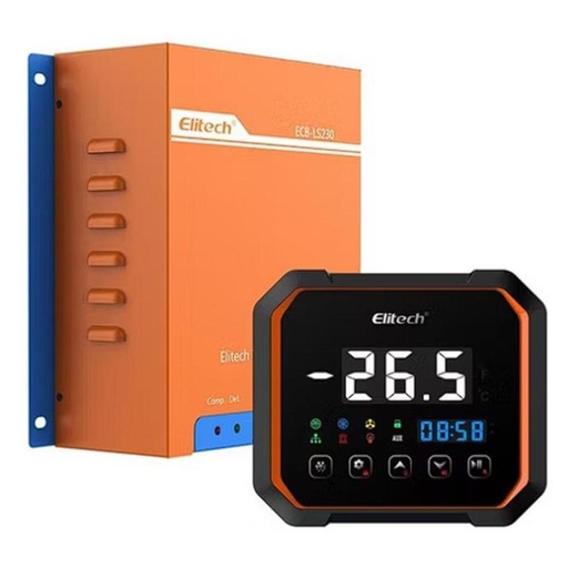 [28-7005] TABLERO CONTROL P/CAVA 5HP/3PH 220V C/SENSOR DE TEMP/05 SALIDAS C/BLUETOOTH/WIFI ECB LS-230 ELITECH