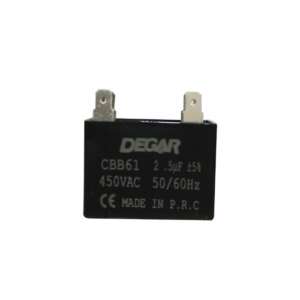 CAPACITOR MARCHA 2.5 MFD 440-450VA DEGAR