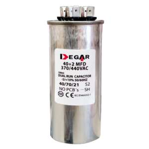 CAPACITOR MARCHA 40+2 MFD 370VA/440VA DEGAR