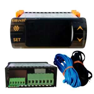 CONTROLADOR DIGITAL TEMPERATURA 2 SONDAS P/CONGELACION 110/220V EK-630  ELITECH