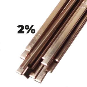 VARILLA PLATA 2% 20″ (PAQ. DE 1 LIBRA) DEGAR